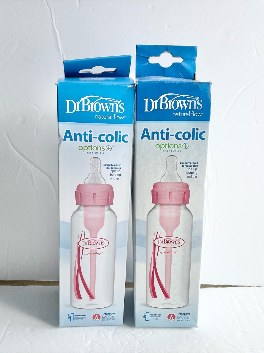 DrBrown's Anti-Colic Baby Bottle - Pink